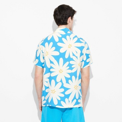 Men's Short Sleeve Resort Shirt - Original Use Blue S