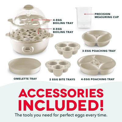 Dash Ultimate Deluxe Egg Cooker Oatmeal