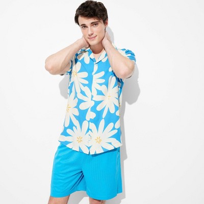 Men's Short Sleeve Resort Shirt - Original Use Blue S