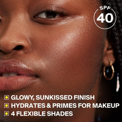 Supergoop! Glowscreen Sunrise Hydrating Glowy Tinted Primer Sunscreen with Hyaluronic Acid + Niacinamide - SPF 40 - 1.7 fl oz