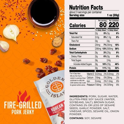 Golden Island Korean BBQ Tender Bites - 2.85oz