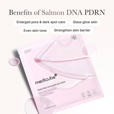 medicube PDRN Pink Collagen Gel Face Mask Korean Skincare