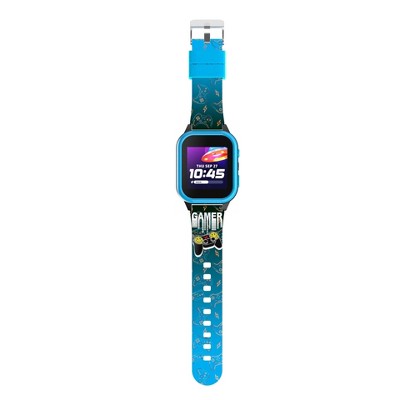 PlayZoom 4 Kids Smartwatch with Camera - Gamer Blue