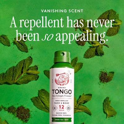 Grand Tongo DEET-Free Picaridin Insect Repellent Family Formula - Green Tea + Mint - 4.5oz