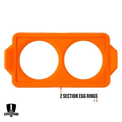 Blackstone 2 Section Egg Ring Tray