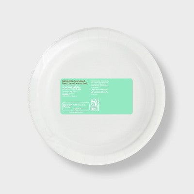 Holiday Disposable Plates - Holly - 8.5" - 38ct - up&up