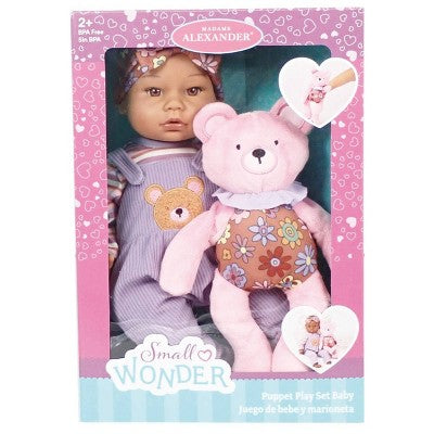 Madame Alexander 14" Small Wonder Play Time Baby Doll: Madame Alexander Dolls, Brown Eyes, PVC