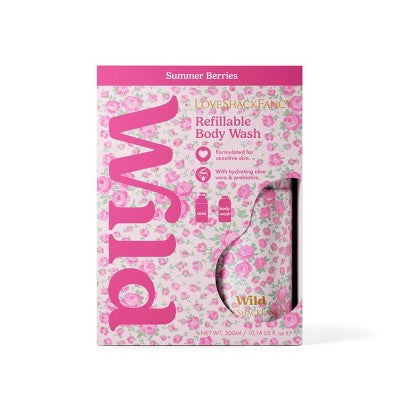 LoveShackFancy x Target - Wild Roseheart Body Wash - Summer Berries - 10.14 fl oz