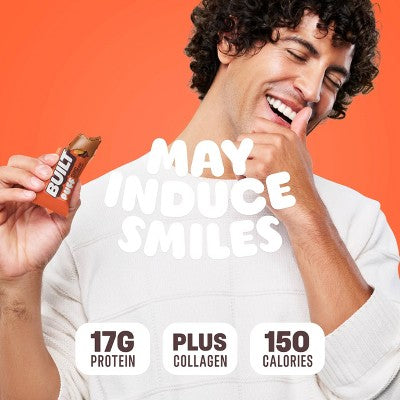 Built Bar Puff Peanut Butter Cup Protein Bars - 17g Protein - 1.41oz/4ct