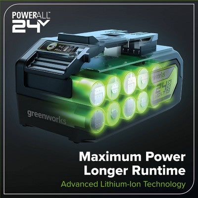 Greenworks POWERALL 24V Cordless Brushless 3Gal Wet/Dry Vac 4Ah Battery Charger (LOCAL PICKUP ONLY)