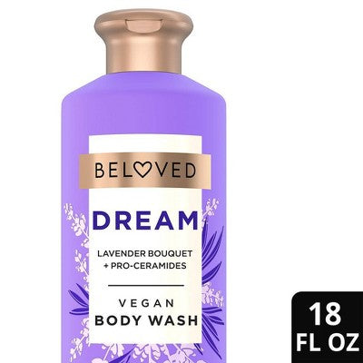 Beloved Dream Vegan Body Wash with Lavender Bouquet & Pro-Ceramides - 18 fl oz