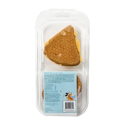 Molly's Barkery Easter Chick Apple and Cinnamon Flavor Crunchy Dog Treats - 3.42oz/2pk