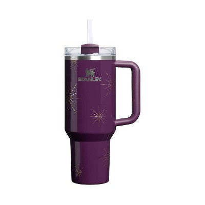 Stanley 1913 40oz Stainless Steel H2.0 Flowstate Quencher Tumbler Plum Winter Radiance