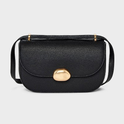 Flap Crossbody Bag - A New Day Black