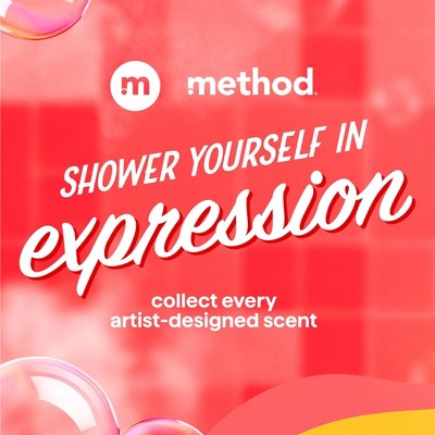 Method Limited Artist Collection Inspired by San Francisco Body Wash - Marshmallow and Strawberry - 18 fl oz