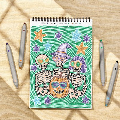 Lifelines FlowArt: Dot-by-Letter, Spooky Season