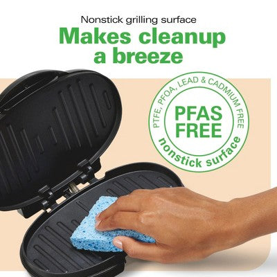 Kitchen Collection By Hamilton Beach 2 Burger Grill 25235KC