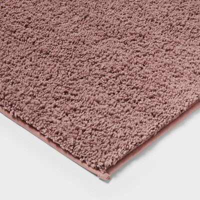 20"x34" Performance Plus Plush Non Skid Bath Rug Mauve - Threshold