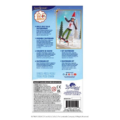 MagiFreez Holly Jolly Ollie Skateboard Set
