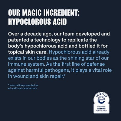 Magic Molecule Hypochlorous Acid Skin Spray 3.4oz/2ct: Non-Toxic, Vegan, For Sensitive Skin