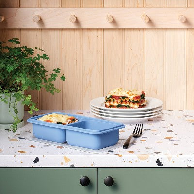2c Silicone Freezer Mold with Lid Blue - Room Essentials