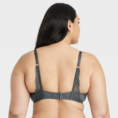 Women's Demi T-Shirt Bra - Auden Gray 36DDD