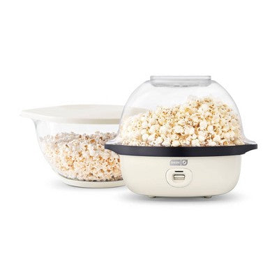 Dash 6qt Stirring Popcorn Maker Cream