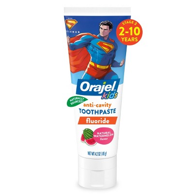 Orajel Kids' Superman Toothpaste - Watermelon - 4.2oz