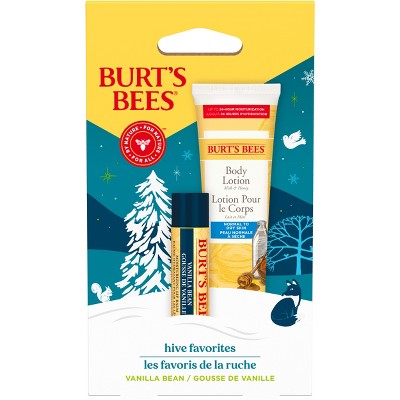 Burt's Bees Hive Favorites Lip Balm Gift Set - Vanilla Bean