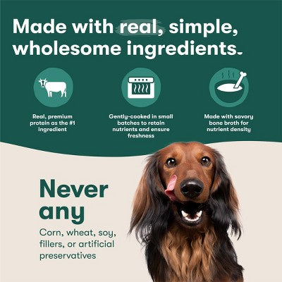 Jinx Chicken and Beef Flavor Meal Topper Wet Dog Food - 3oz