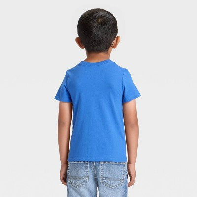 Toddler Boys' Short Sleeve T-Shirt - Cat & Jack Blue 3T