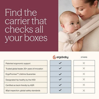 Ergobaby Upsie Sling Baby Carrier - 6 Months - 4 Years - Camel