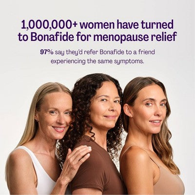 Bonafide Hot Flash and Night Sweats Relief Tablets - Thermella - 14 Day Supply - 28ct