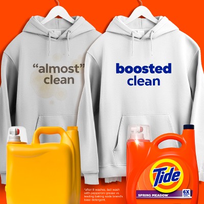 Tide Spring Meadow HE Deep Cleaning Concentrated Liquid Laundry Detergent 113 Loads - 149 fl oz