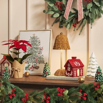 Medium Ceramic Christmas Tree Ivory - Threshold