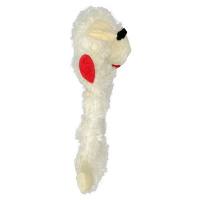 Multipet 9" Lamb Chop Squeaker Mat Dog Interactive Plush Toy