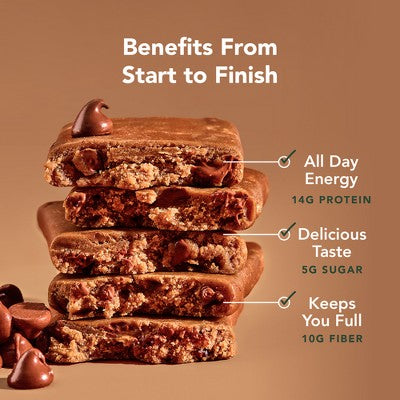 ALOHA Chocolate Chip Cookie Dough Protein Bars - 9.88oz/5ct