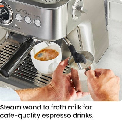 Chefman Crema Supreme Espresso Machine Stainless Steel (LOCAL PICKUP ONLY)