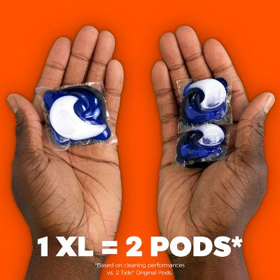 Tide April Fresh Power Pods with Downy HE Compatible Laundry Detergent Pacs - 45ct