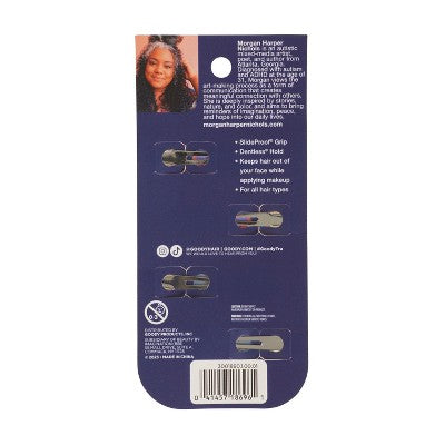 Goody x Morgan Harper Nichols Makeup Hair Clips - 4ct