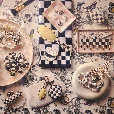MacKenzie-Childs x Goody Plasticrse Charm with Elastics Courtly Check - 15ct