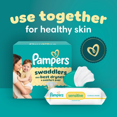 Pampers Swaddlers Sensitive Disposable Diapers - Size 5 - 144ct