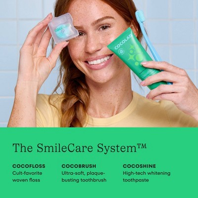Cocolab Cocoshine Whitening Non-Fluoride Nano Hydroxyapatite Toothpaste - Lychee Breeze - 4oz