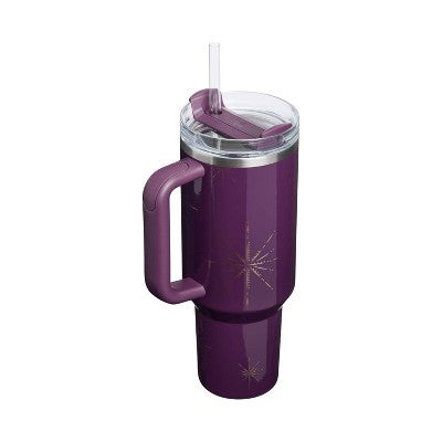 Stanley 1913 40oz Stainless Steel H2.0 Flowstate Quencher Tumbler Plum Winter Radiance