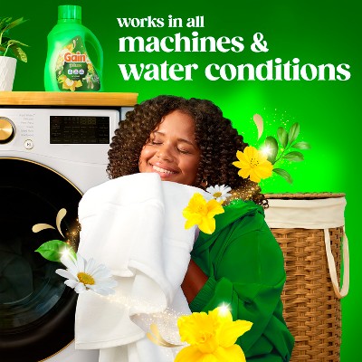 Gain Original Plus Liquid Laundry Detergents 75 Loads - 99oz