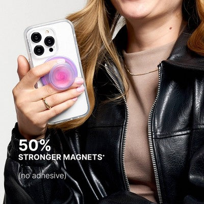PopSockets Magnetic Phone GripwithMagSafe,MagneticAdapter RingIncluded - Nigiri