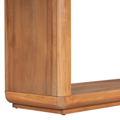 Dexmalle Mirod Elegant Minimalist Console Table with Curved Corners (LOCAL PICKUP ONLY)