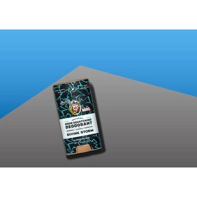 DR. SQUATCH Men's Natural Deodorant - Divine Storm - 2.65oz