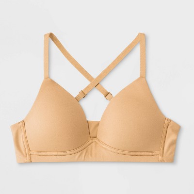 Maidenform Girls' Molded Triangle Padded Pullover Comfort Bra 36A