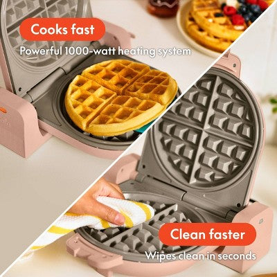 bella Flip and Store Waffle Maker Blossom